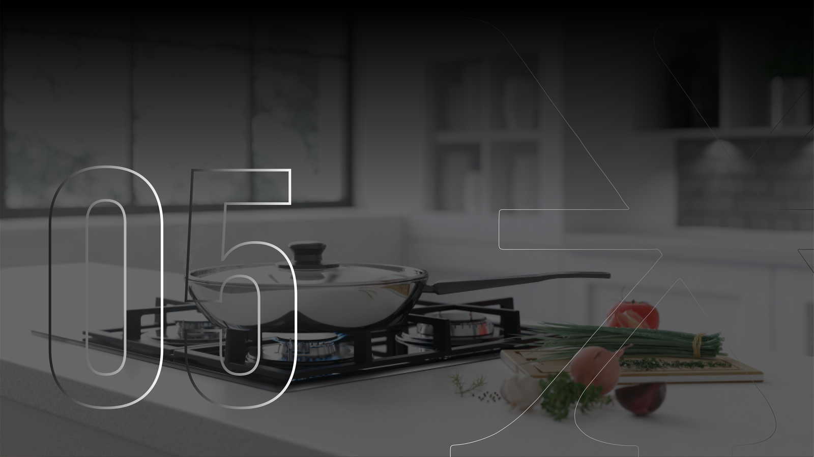 kitchen and electric stove