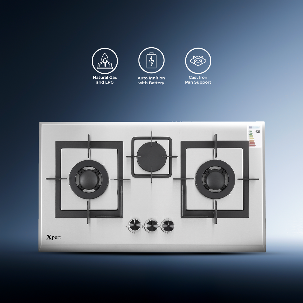 XST-1017 (Built In Steel Hob)