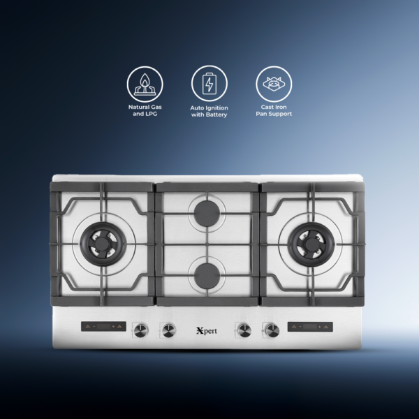 XST-4-BIG-007 (Built In Steel Hob)