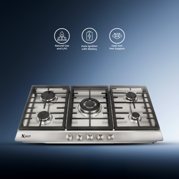 XST-5-516 (Built In Steel Hob)