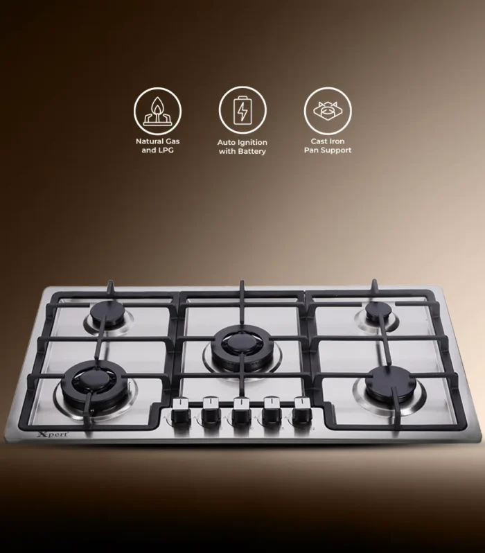 XST-5-SB (Built In Steel Hob)