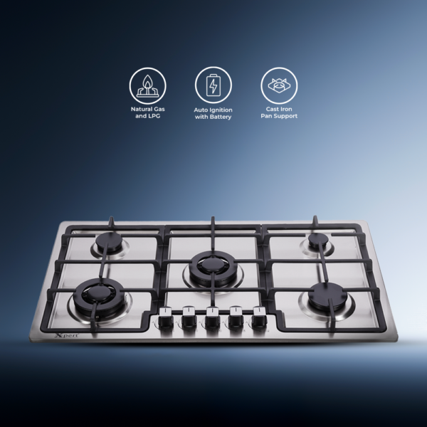 XST-5-SB (Built In Steel Hob)
