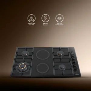 XGT-6-G+E (Built In Glass Hob)