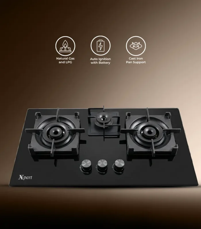 XGT-3-611 (Built In Glass Hob)