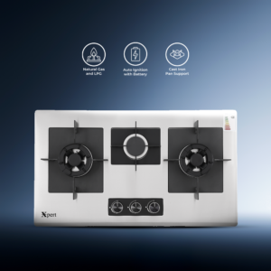 XST-818-SS (Built In Steel Hob)