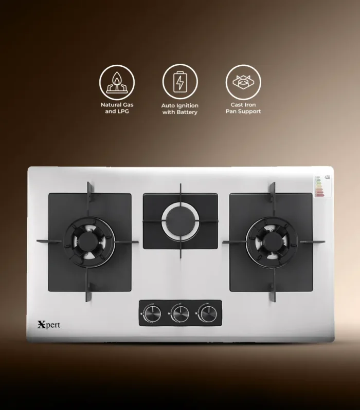 XST-818-SS (Built In Steel Hob)