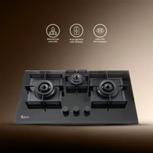 XGT-3-888-N (Built In Glass Hob)