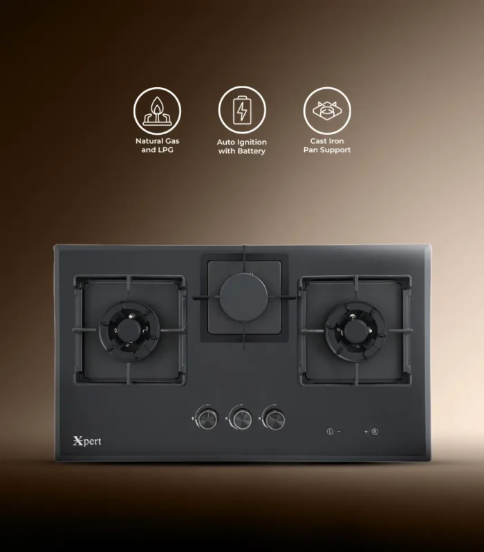 XGT-3-911 (Built In Glass Hob)