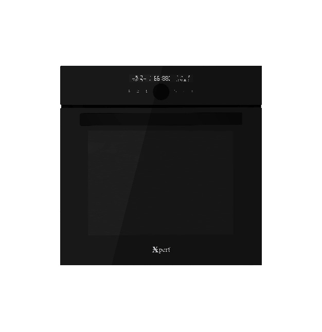 XN-B5-X 70-liter built-in oven with American tempered glass, 3D electric cooking, air fry, sensor touch panel, and rotary digital display.