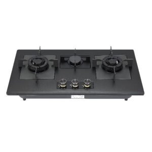 XGT-3-818-MB (Built In Glass Hob)