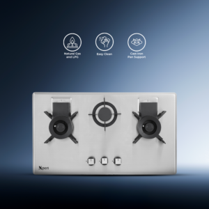 XST-3-easy clean (Built In Steel Hob)