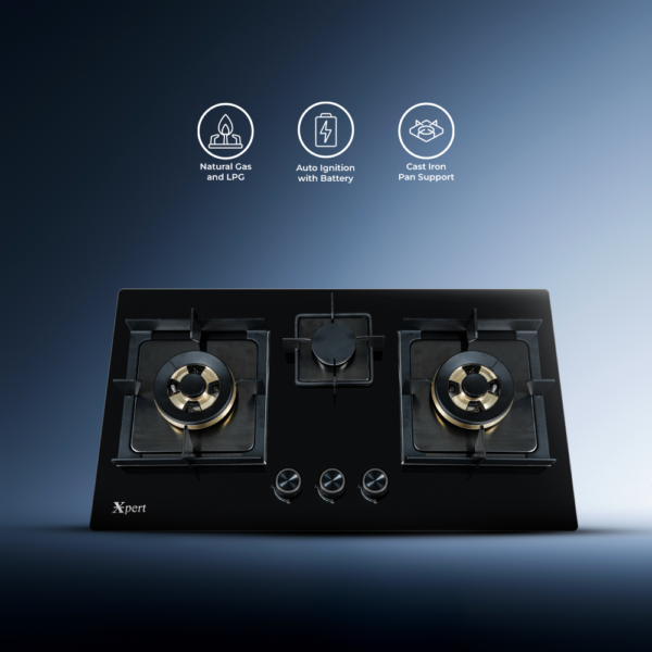 XGT-3-711 (Built In Glass Hob)
