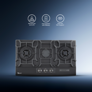 XGT-3-777-MB (Built In Glass Hob)