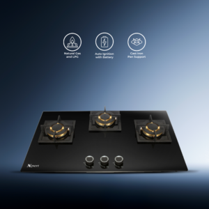 XGT-3-BIG-TN (Built In Glass Hob)
