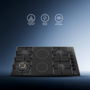 XGT-5-G+E (Built In Glass Hob)