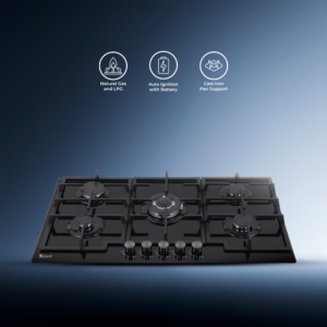 XGT-5-SB (Built In Glass Hob)