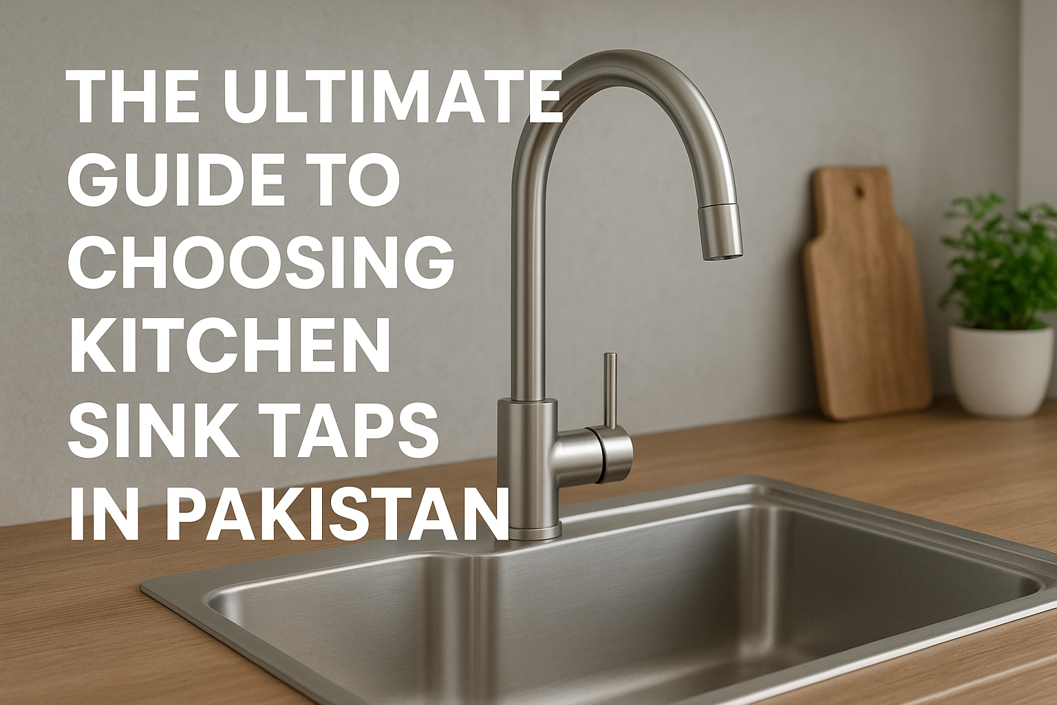 Read more about the article The Ultimate Guide to Choosing Kitchen Sink Taps in Pakistan