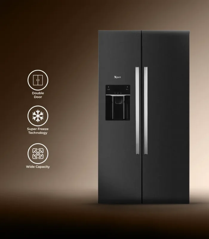 X-SBS-2700-B (Side by Side Refrigerator)