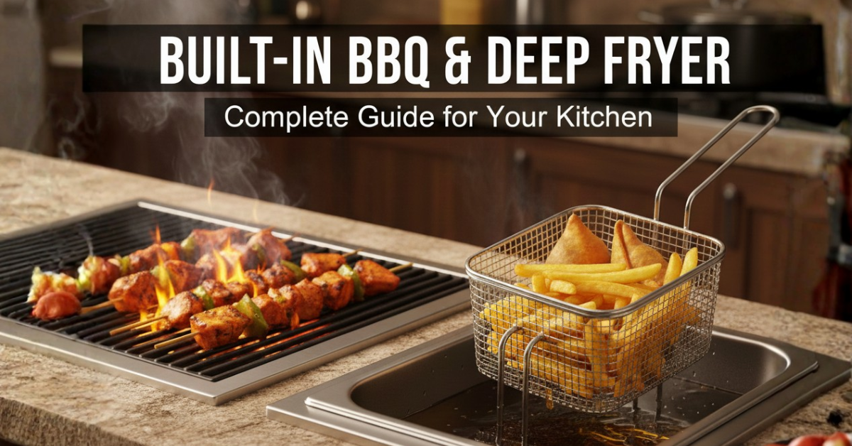Read more about the article Built-in BBQ and Deep Fryer: Complete Guide for Your Kitchen