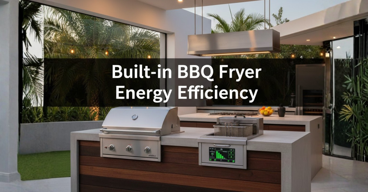 Read more about the article Built-in BBQ Fryer Energy Efficiency: Smart Ways to Save Electricity at Home