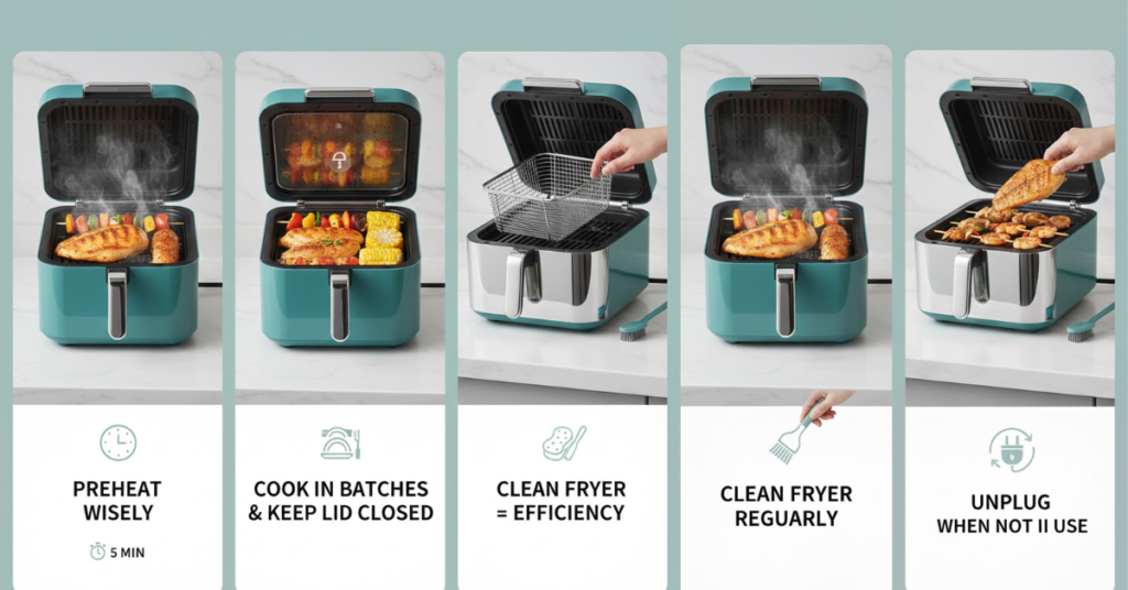 Tips to using a Built-in BBQ Fryer