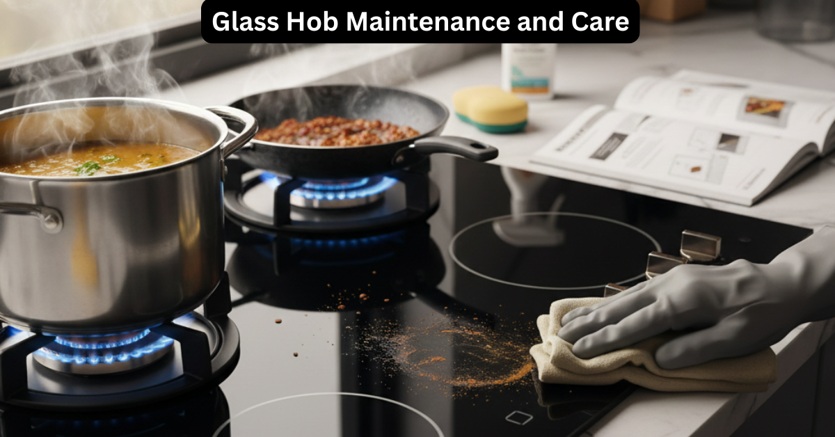 Read more about the article Glass Hob Maintenance and Care: The Ultimate Guide to Keeping Your Glass Hob Like New
