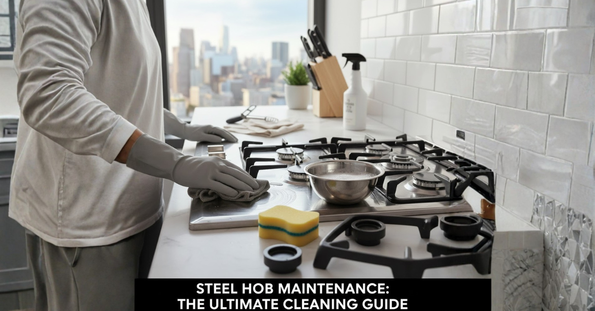 Read more about the article How to Clean a Steel Hob: Proven Tips for a Spotless, Shiny Surface