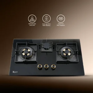 XGT-3-812-N (Built In Glass Hob)